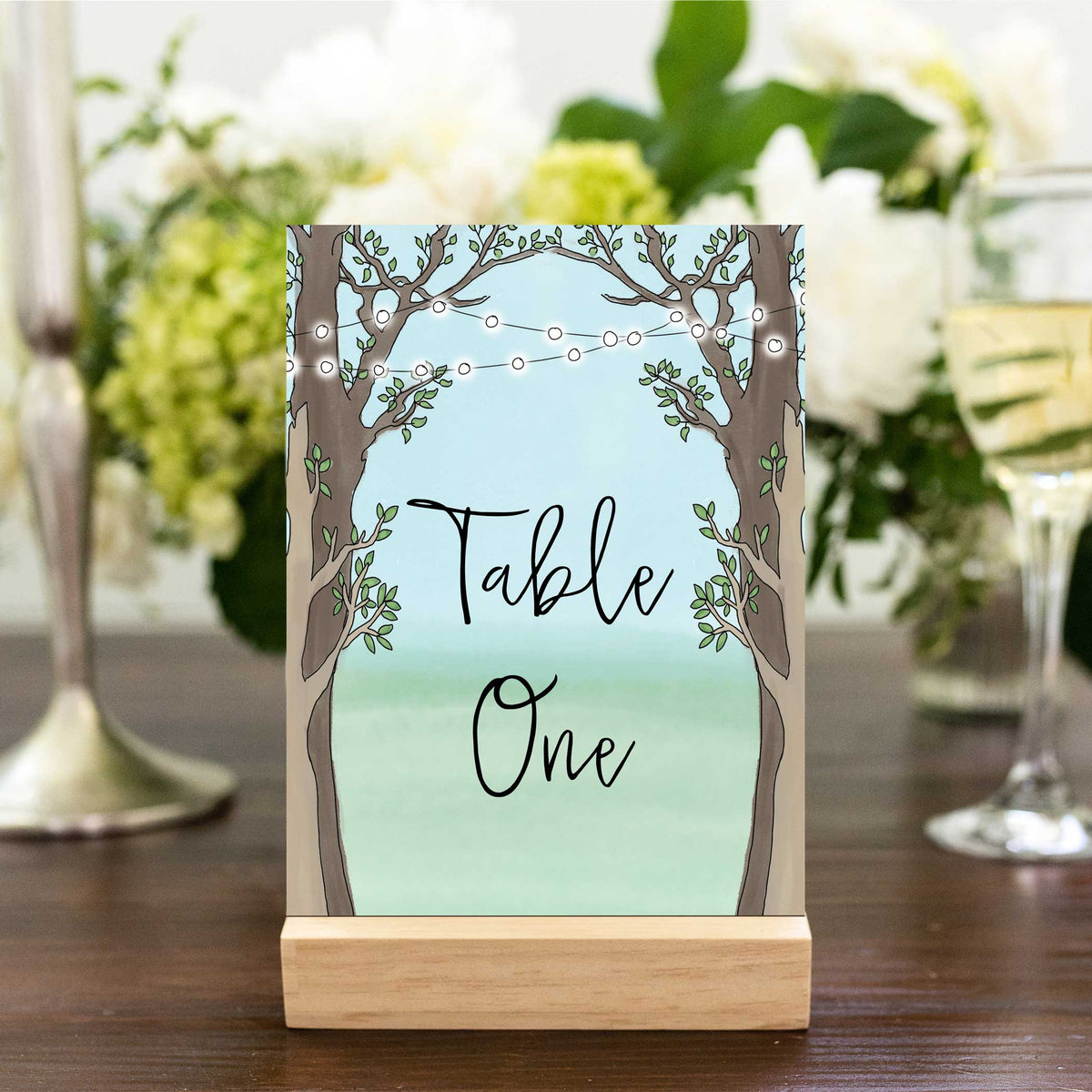 Tipi Party Table Name / Number Cards Emmy Designs